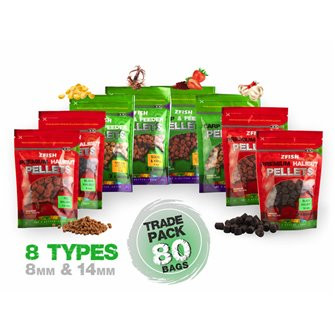 ZFISH Trade Pack Prémium Pelety 80 balení|ZF-2241