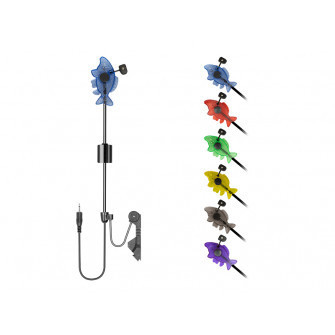 Signalizátor s ramínkem Delphin CARPY-černý