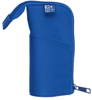 Oxford - Pouzdro stojící Oxford modré