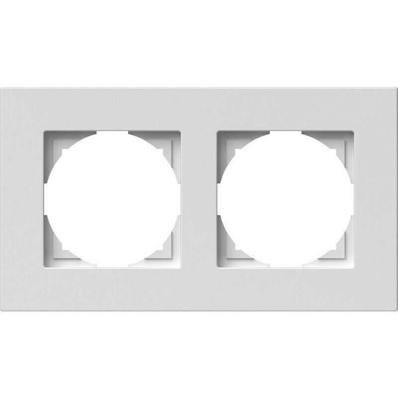 Rámeček TEM Logiq dvojnásobná bílá