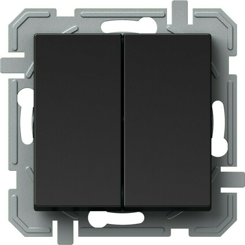 Přepínač sériový řazení 5 TEM Logiq černá