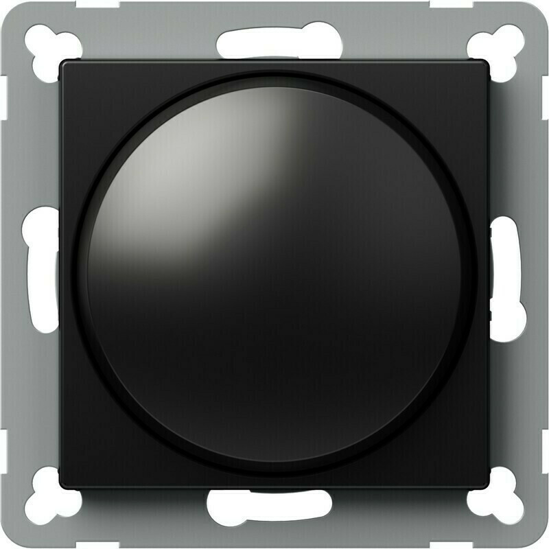 Stmívač otočný TEM Logiq černá