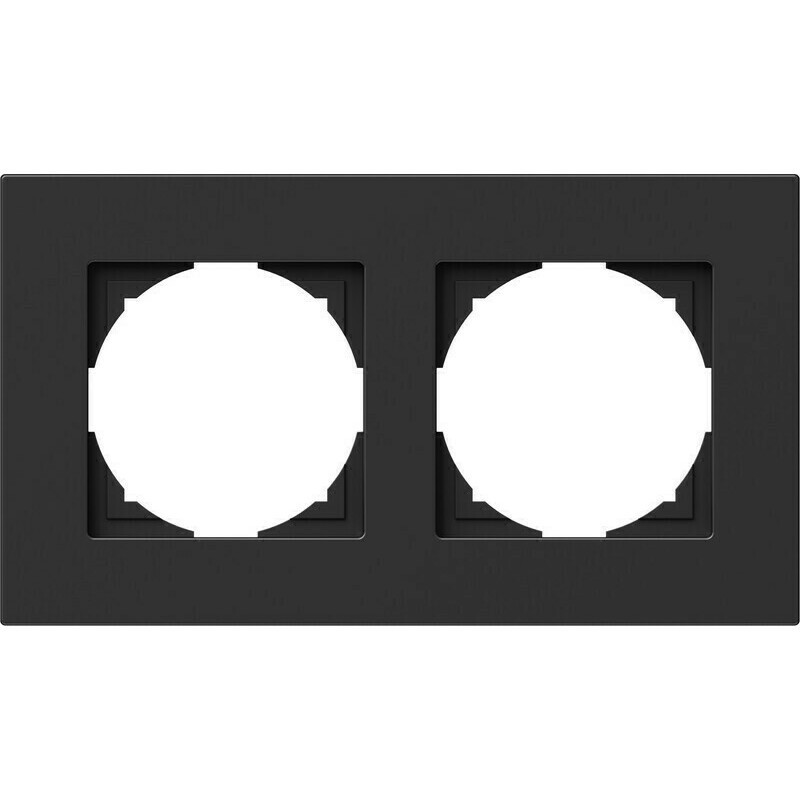 Rámeček TEM Logiq dvojnásobná černá