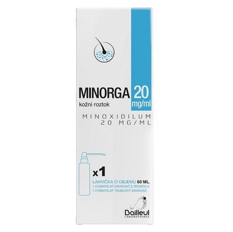 MINORGA 20mg/ml kožní roztok 60ml