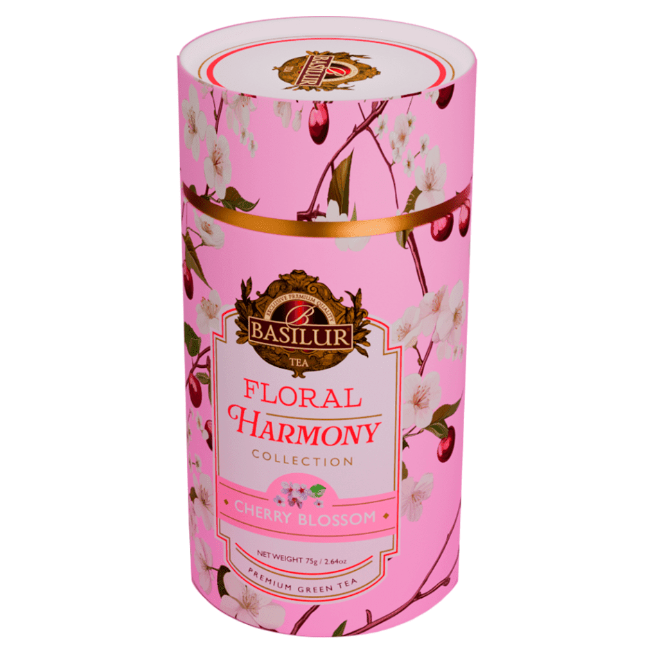 BASILUR Floral harmony cherry blossoms zelený čaj 75 g