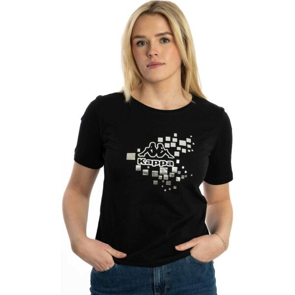 Kappa LOGO GAMASTO Dámské triko, černá, velikost