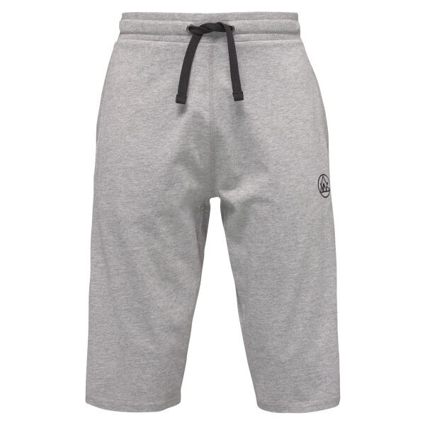 Willard WITZ Pánské pohodlné 3/4 tepláky, šedá, velikost