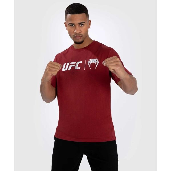 Venum UFC CLASSIC Pánské triko, červená, velikost