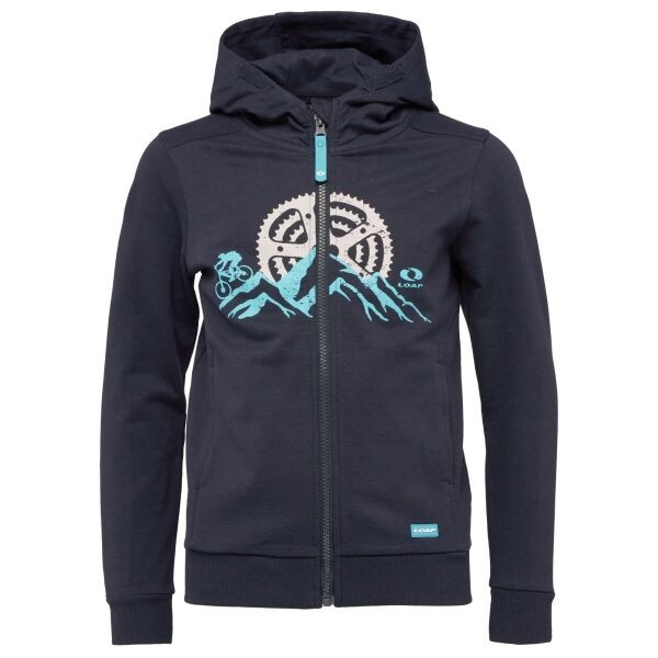 LOAP DONUR Chlapecká mikina, tmavě modrá, velikost