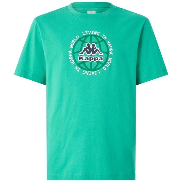 Kappa LOGO GUNNO Pánské triko, zelená, velikost
