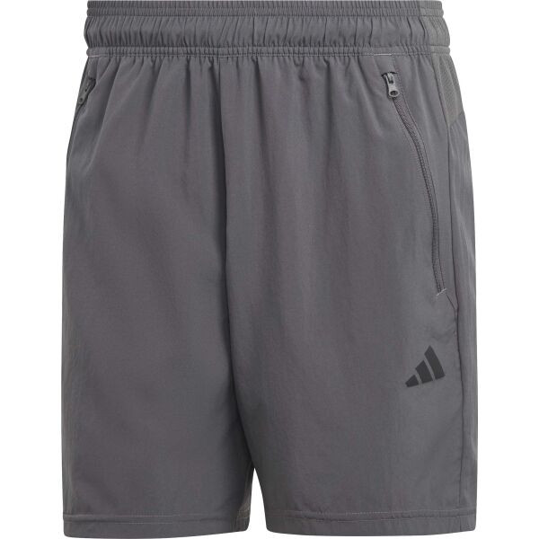 adidas TRAIN ESSENTIALS SHORTS Pánské šortky, tmavě šedá, velikost
