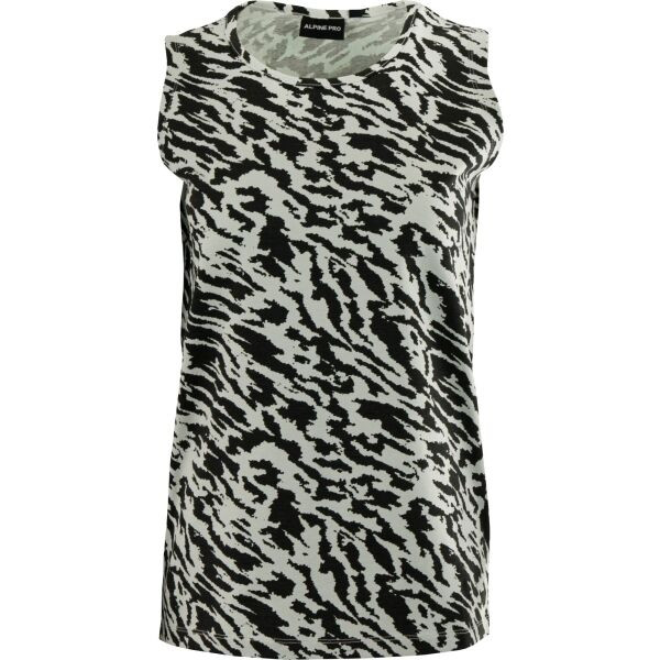 ALPINE PRO XIARA Dámské tílko, šedá, velikost