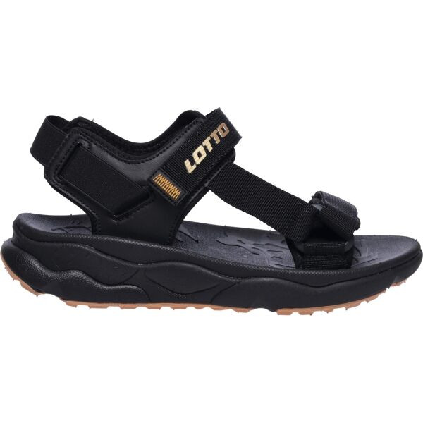 Lotto GORDO Pánské sandále, černá, velikost