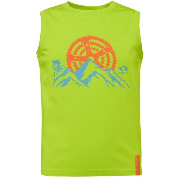 LOAP BOOMENAR Chlapecké tílko, světle zelená, velikost