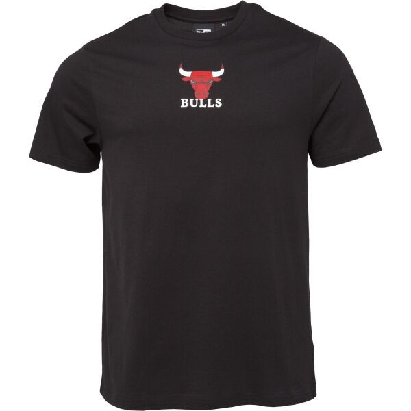 New Era CHICAGO BULLS NBA Pánské triko, černá, velikost