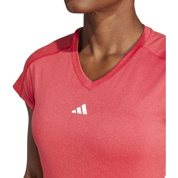 adidas AEROREADY TRAIN ESSENTIALS MINIMAL T-SHIRT Dámské sportovní triko, červená, velikost