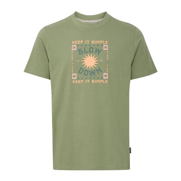 BLEND BHJOEY Pánské tričko, khaki, velikost