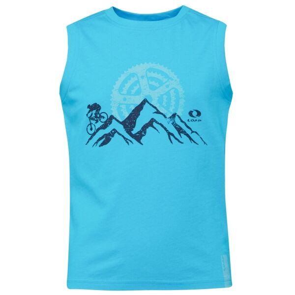 LOAP BOOMENAR Chlapecké tílko, světle modrá, velikost