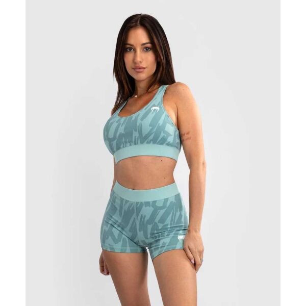 Venum GRAFFITI WOMEN'S SPORTS BRA Dámská podprsenka, tyrkysová, velikost