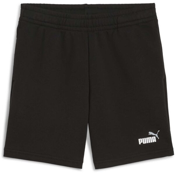 Puma ESSENTIALS 2 COLOR NO. 1 LOGO SHORTS TR B Chlapecké teplákové kraťasy, černá, velikost