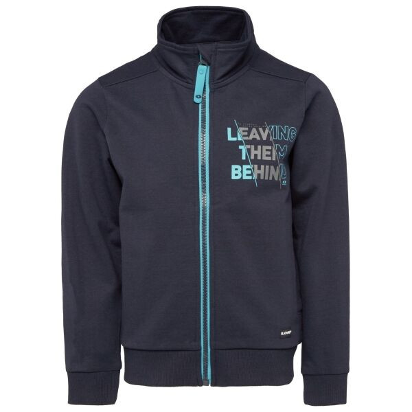 LOAP DORAD Chlapecká mikina, tmavě modrá, velikost