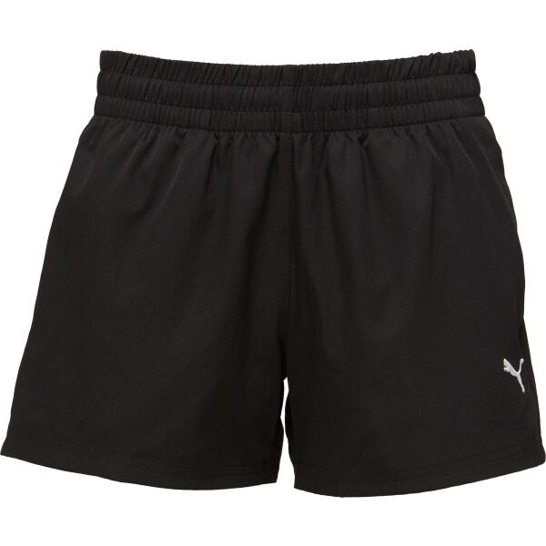 Puma ESSENTIALS 4'' WOVEN SHORTS Dámské volnočasové kraťasy, černá, velikost