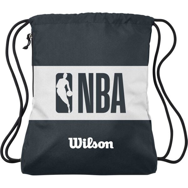 Wilson NBA FORGE BASKETBALL BAG Gymsack, černá, velikost