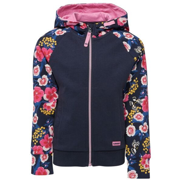 LOAP DORMEA Dívčí mikina, tmavě modrá, velikost