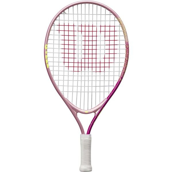 Wilson INTRIGUE JUNIOR 19 Dětská tenisová raketa, stříbrná, velikost