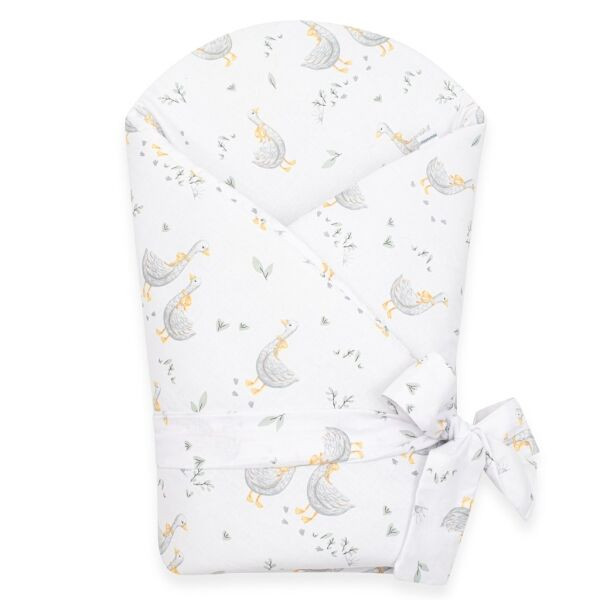 NEW BABY SWADDLE WRAPS Dětská zavinovačka, bílá, velikost