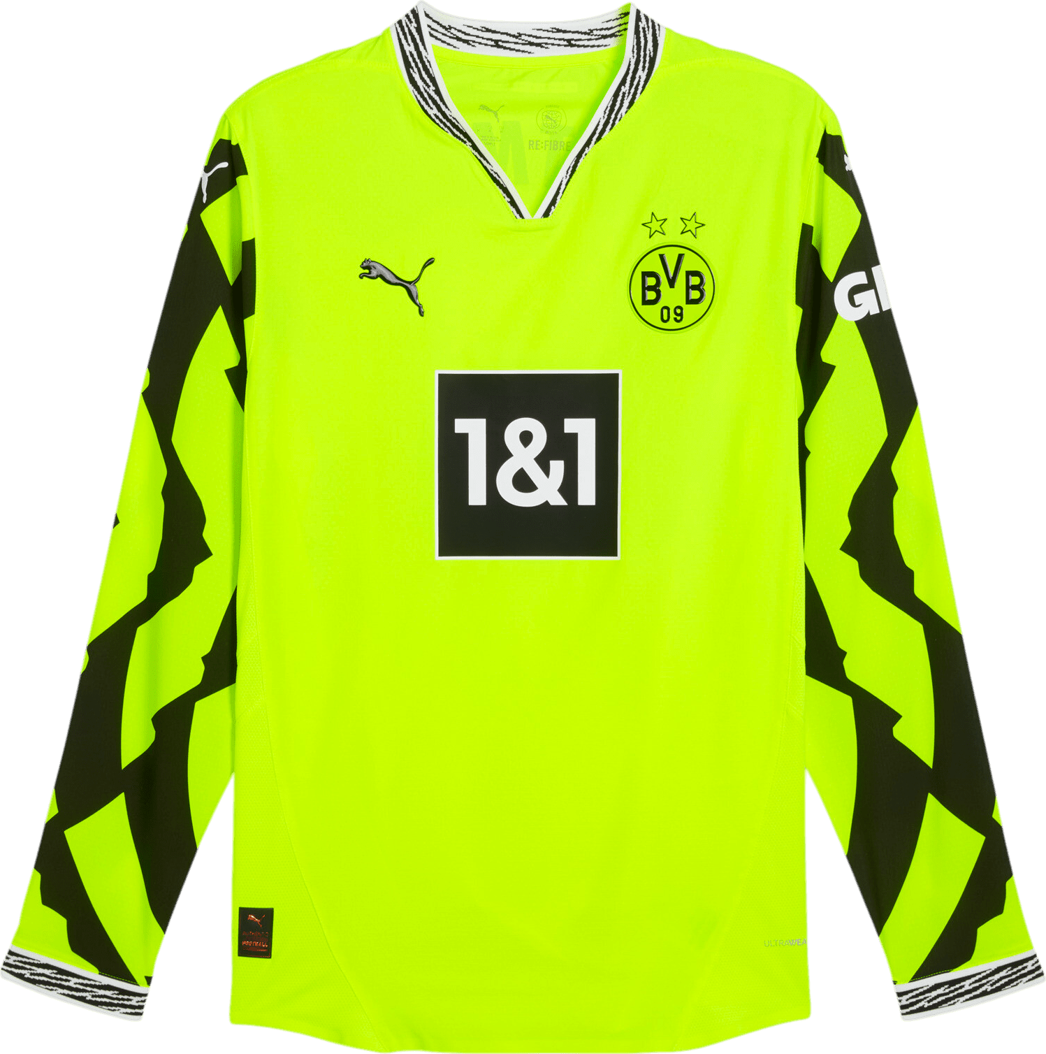Dres s dlouhým rukávem Puma  BVB Anniversary Authentic Long Sleeve Jersey
