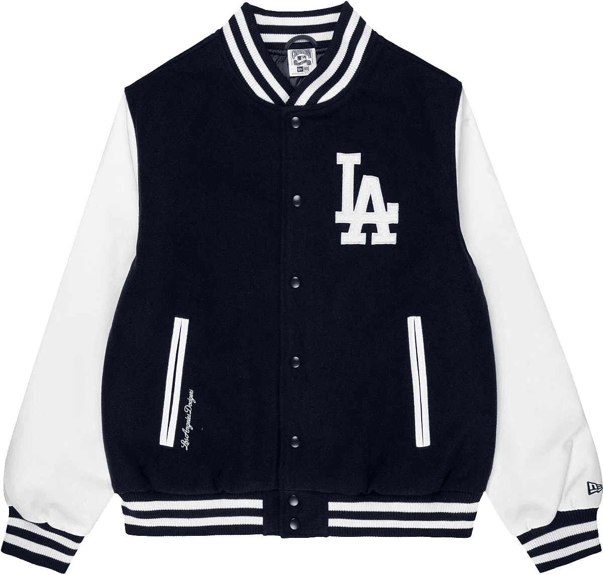 Bunda New Era New Era Los Angeles Dodgers MLB World Series Varsity Jacket