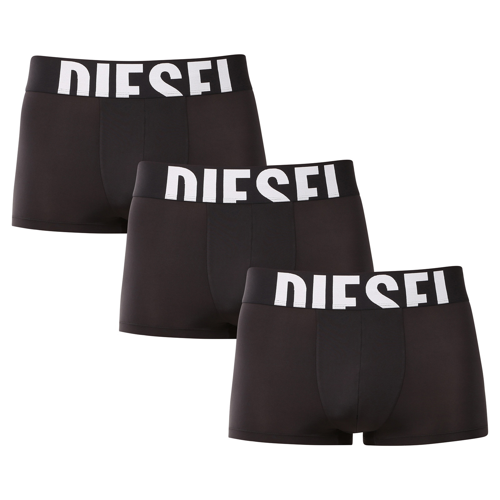 3PACK pánské boxerky Diesel černé (A17743-0DCBL-E4101) XL, trenky / trenýrky