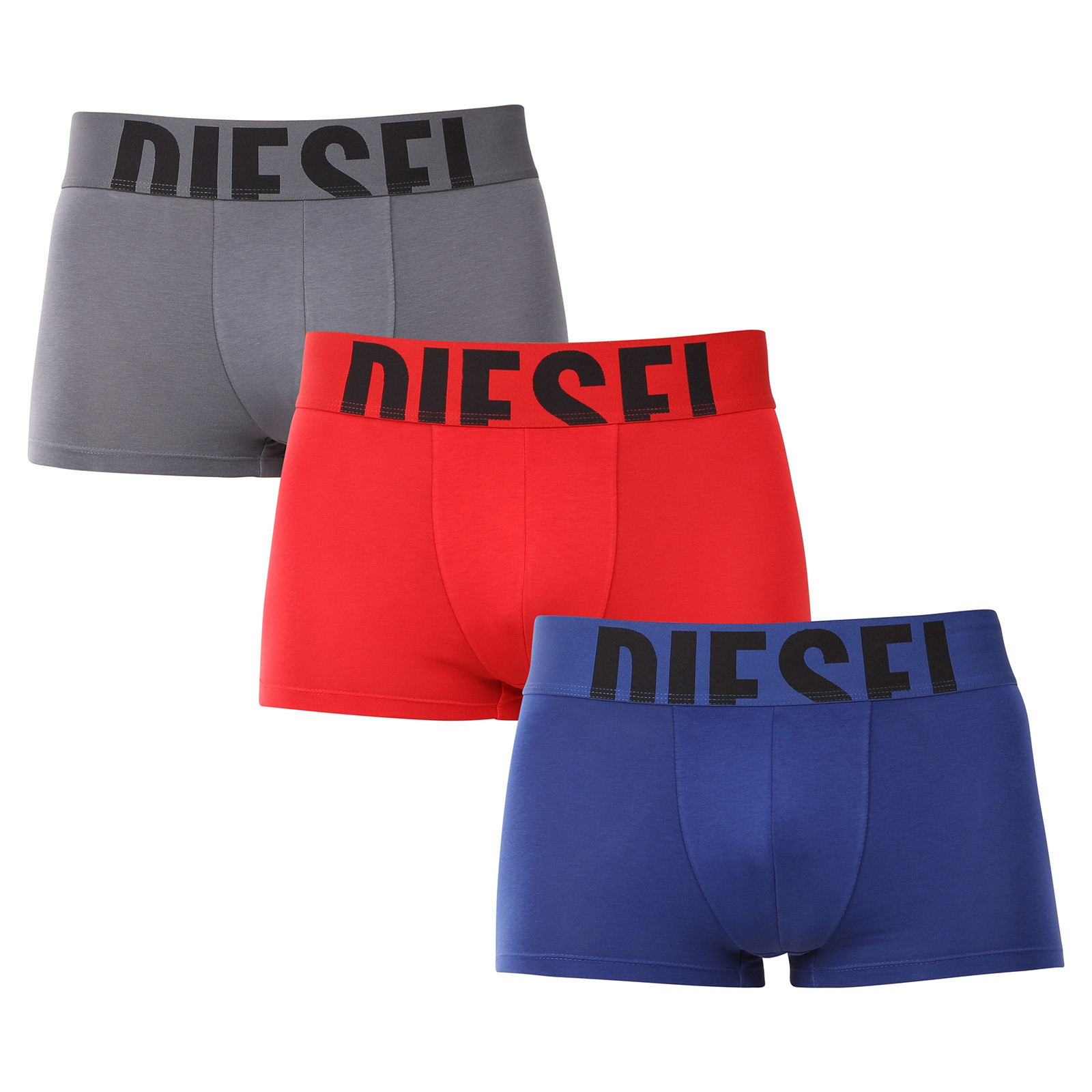 3PACK pánské boxerky Diesel vícebarevné (A15380-0WIAN-E7221) XL, trenky / trenýrky