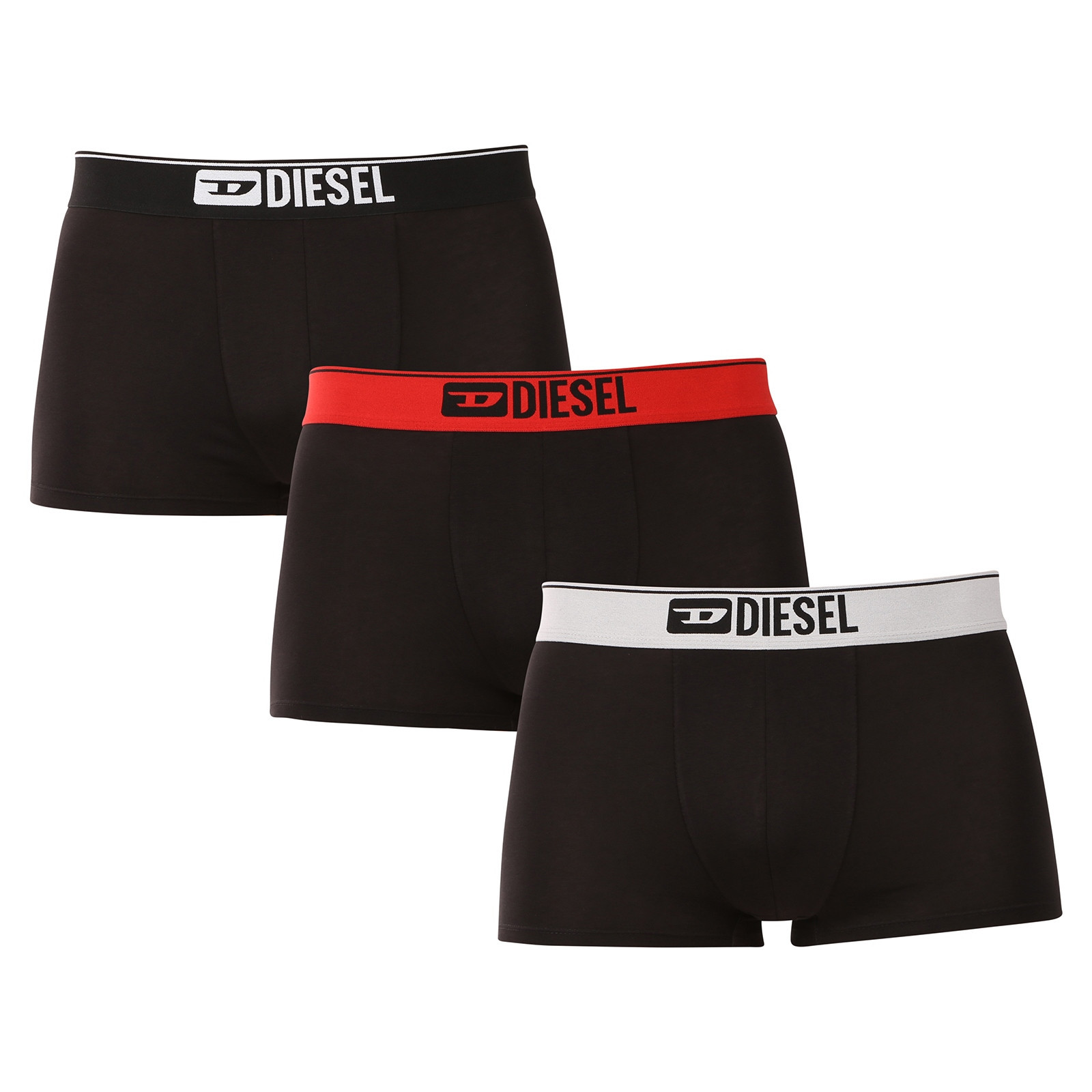 3PACK pánské boxerky Diesel černé (00ST3V-0GDAC-E7193) XL, trenky / trenýrky