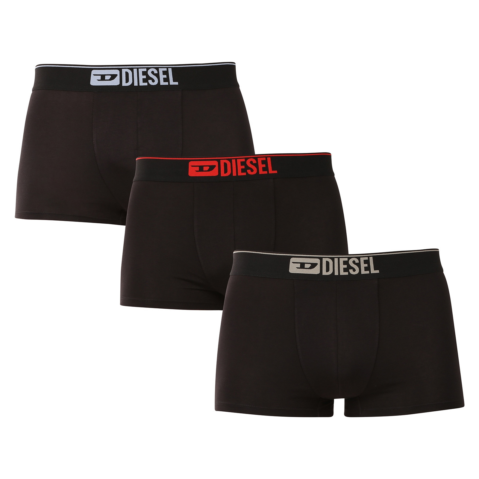 3PACK pánské boxerky Diesel černé (00ST3V-0GDAC-E7201) XXL, trenky / trenýrky