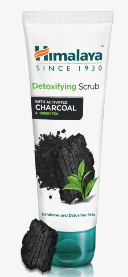 Himalaya Herbals Himalaya Detoxikační peeling s aktivním uhlím a zeleným čajem, 75 ml