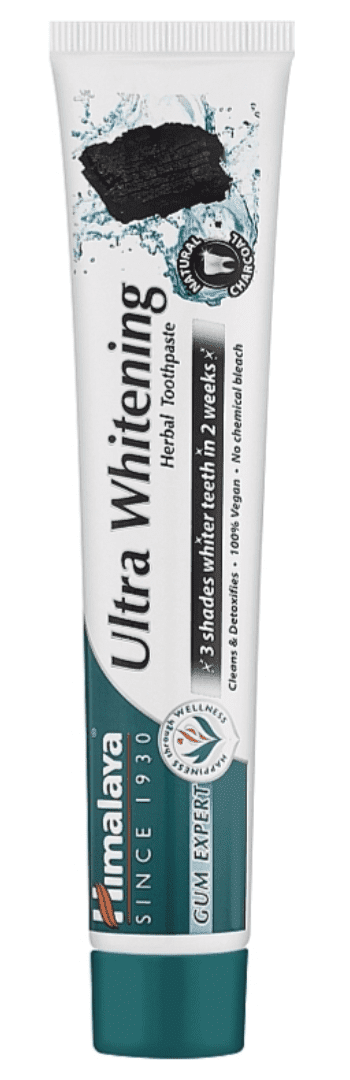 Himalaya Herbals Himalaya Rumalaya, Ultra bělící zubní pasta s aktivním uhlím, 75 ml