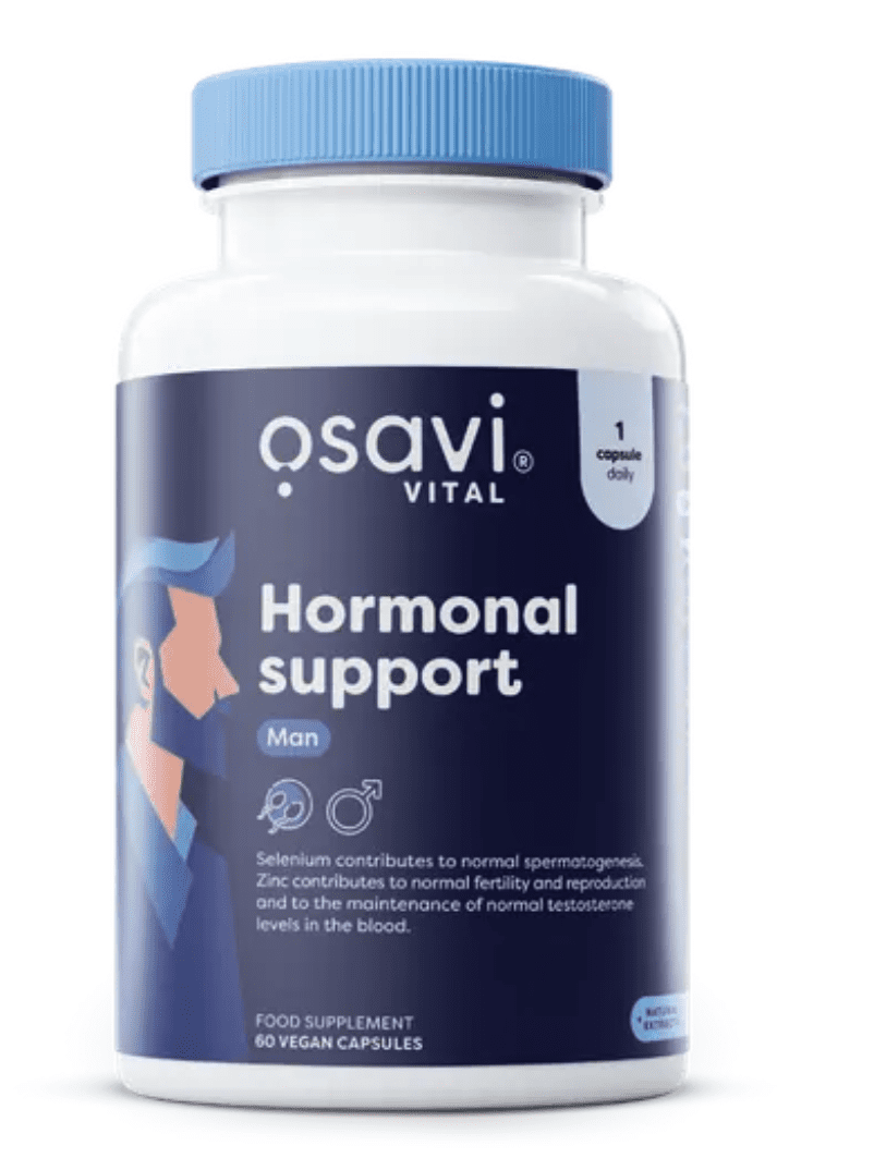 Osavi Hormonal support Man, hormonální podpora pro muže, 60 rostlinných kapslí