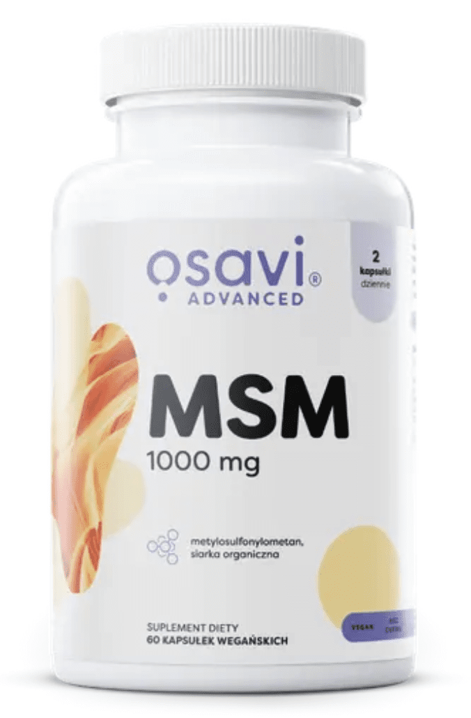 Osavi MSM, 1000 mg, 60 rostlinných kapslí