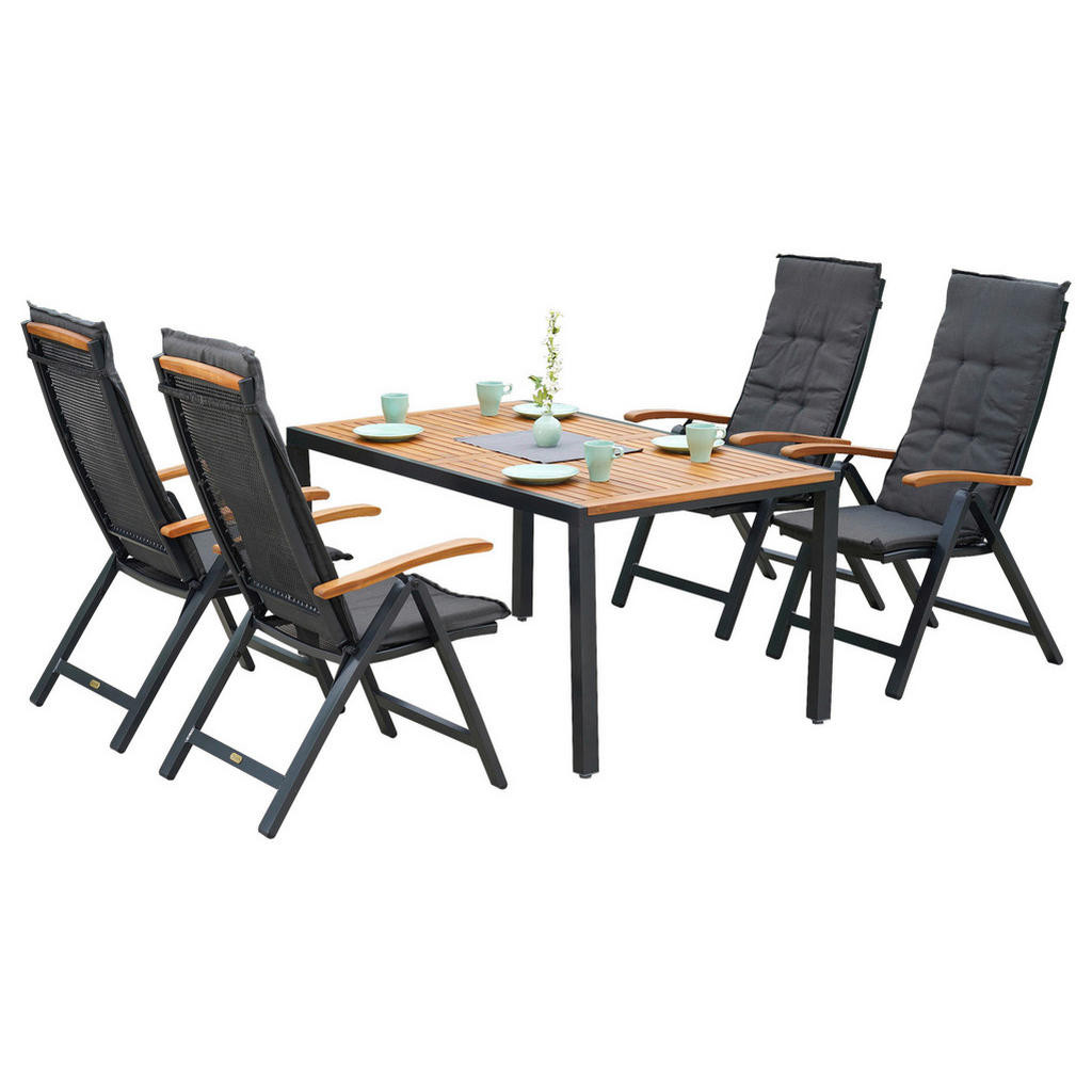 Gardenson ZAHRADNÍ SOUPRAVA 9dílné, dřevo, kov