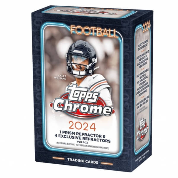 2024 Topps Chrome Football Value box - karty NFL