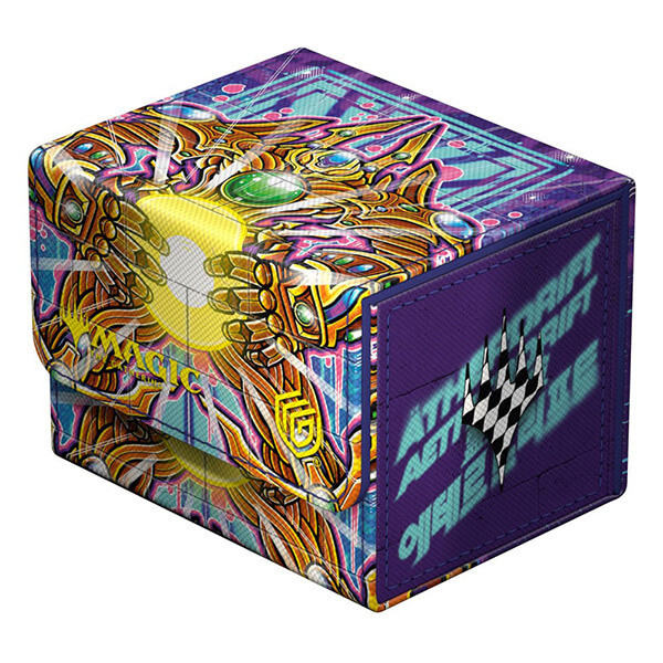 Krabička na karty Ultimate Guard Sidewinder 100+ Aetherdrift - Solar Gearhulk