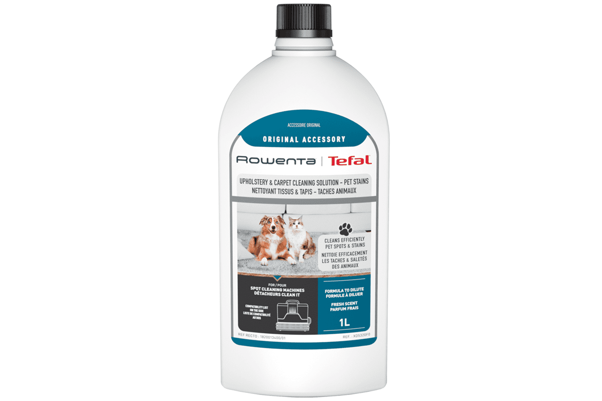 Příslušenství čistící prostředek na koberce, čalounění a fleky od mazlíčků Rowenta XD5320F0 1 l