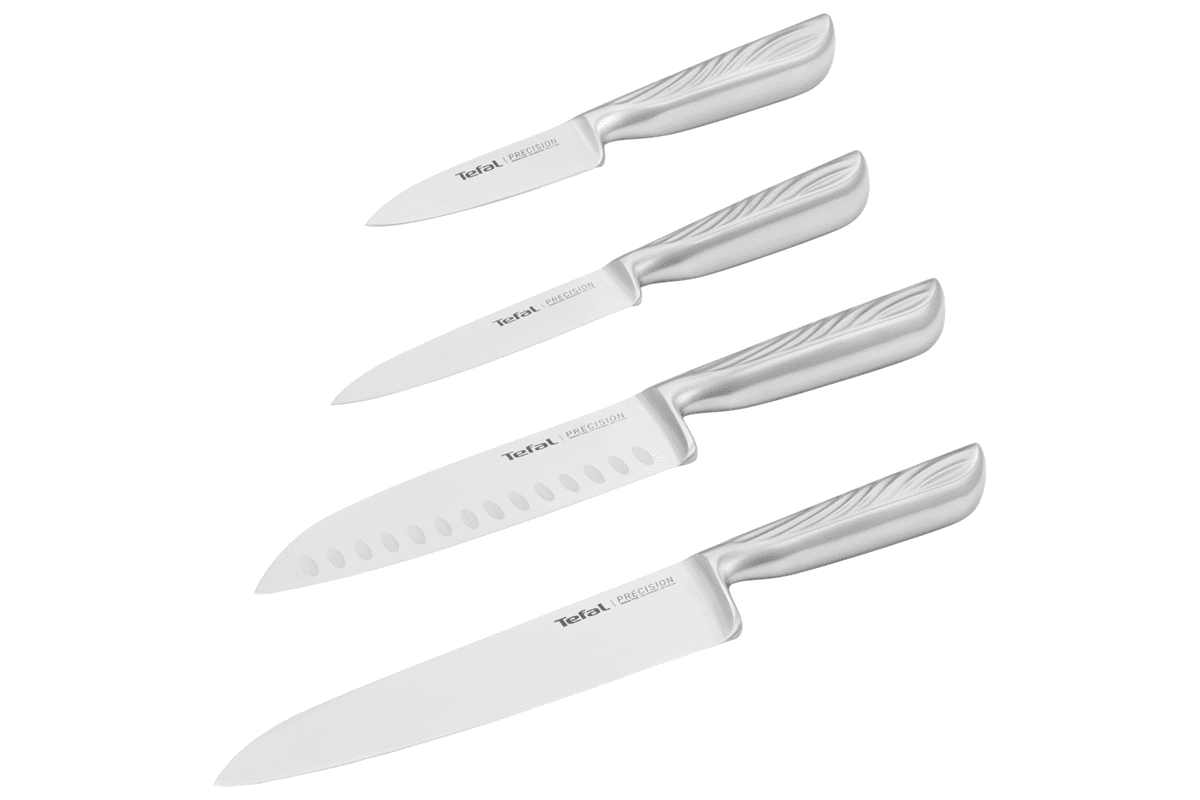 Akční set nožů Tefal Precision na zeleninu, univerzální, santoku a kuchyňský