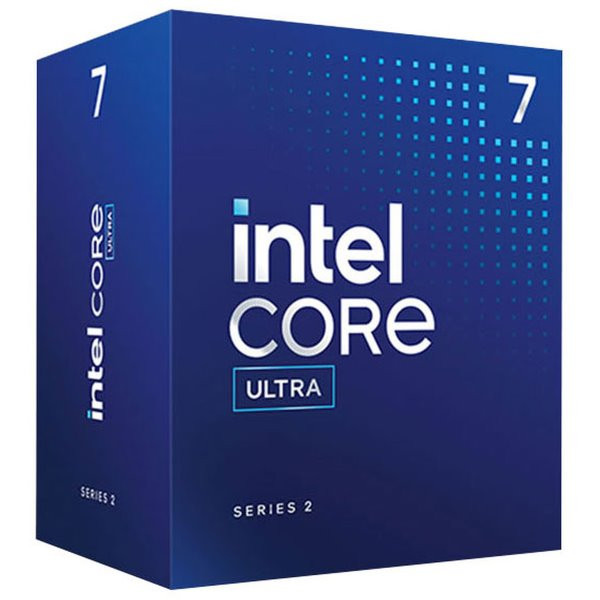 INTEL Core Ultra 7 265F / Arrow Lake / LGA1851 / max. 5,3GHz / 8P+12E/20T / TDP 182W / bez VGA / BOX vč. chladiče, BX80768265F