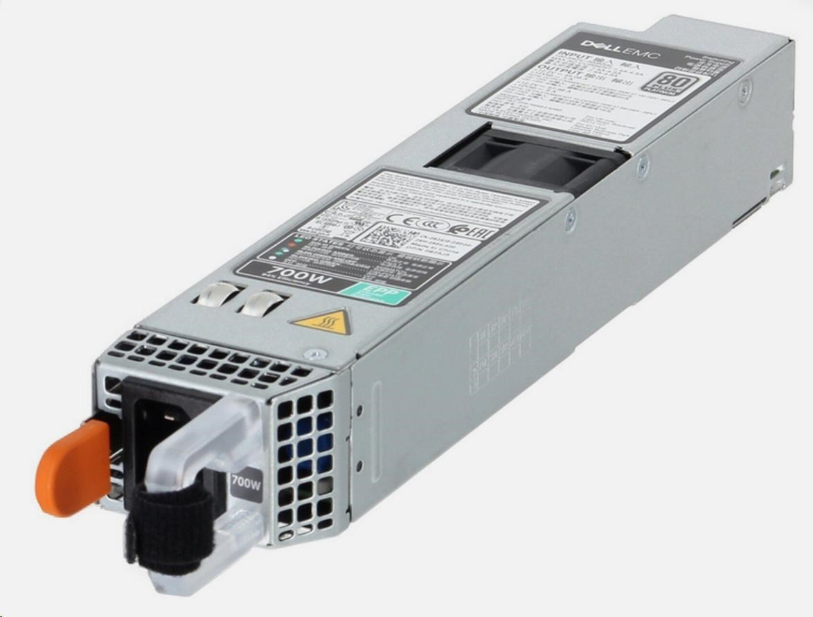 DELL Single Hot-Plug Power Supply 700W MM HLAC (200-240Vac) Titanium Customer Kit by Delta T360, R360, R660xs, R760xs, 450-AMIH