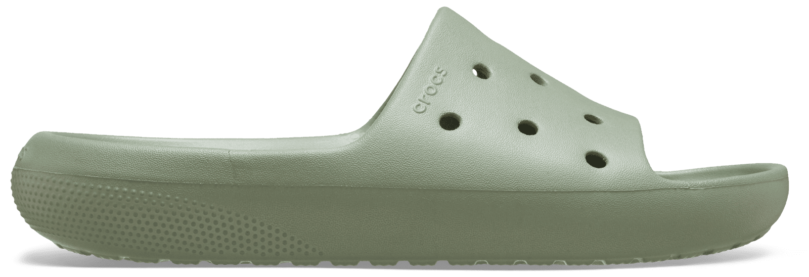Unisex pantofle crocs classic slide v2 světle zelená 43-44