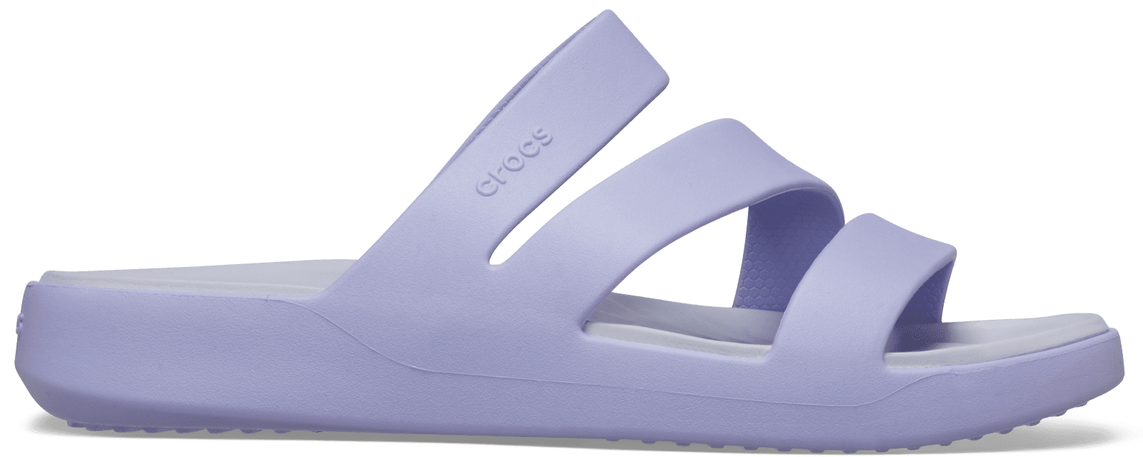 Dámské pantofle crocs getaway strappy fialová 41-42