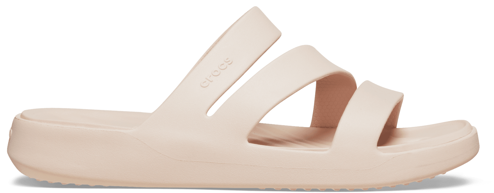 Dámské pantofle crocs getaway strappy růžová 36-37